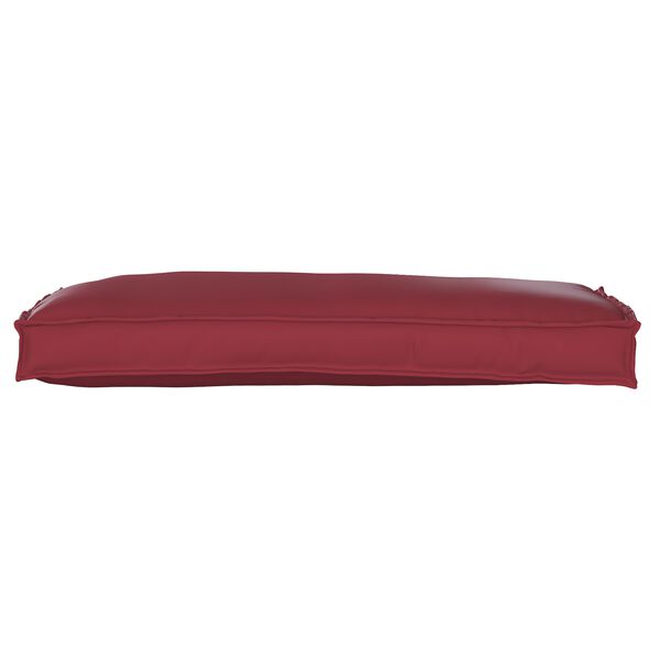 vidaXL Σετ Μαξιλαριών Πάγου 2 pcs Μπορντό 100 x 40 x 8 εκ