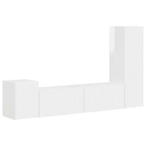 vidaXL &Sigma;&epsilon;&tau; &epsilon;&pi;ί&pi;&lambda;&omicron;&upsilon; &tau;&eta;&lambda;&epsilon;ό&rho;&alpha;&sigma;&eta;&sigmaf; &Epsilon;&pi;&iota;&tau;&omicron;ί&chi;&iota;&omicron; 4 pcs &Upsilon;&psi;&eta;&lambda;ή&sigmaf; &gamma;&upsilon;&alpha;&lambda;ά&delta;&alpha;&sigmaf; &lambda;&epsilon;&upsilon;&kappa;ό