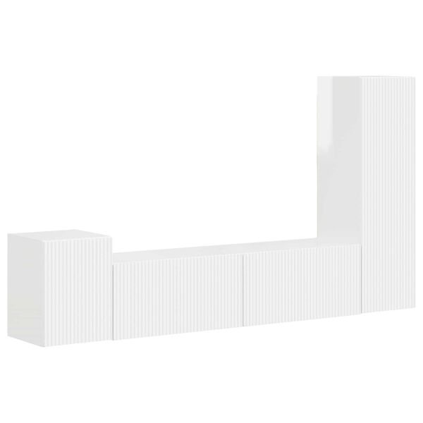 vidaXL &Sigma;&epsilon;&tau; &epsilon;&pi;ί&pi;&lambda;&omicron;&upsilon; &tau;&eta;&lambda;&epsilon;ό&rho;&alpha;&sigma;&eta;&sigmaf; &Epsilon;&pi;&iota;&tau;&omicron;ί&chi;&iota;&omicron; 4 pcs &Upsilon;&psi;&eta;&lambda;ή&sigmaf; &gamma;&upsilon;&alpha;&lambda;ά&delta;&alpha;&sigmaf; &lambda;&epsilon;&upsilon;&kappa;ό