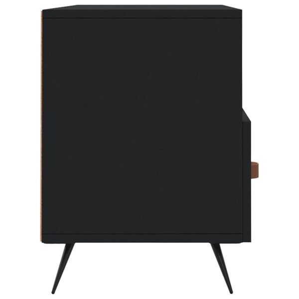 vidaXL Έπιπλο Τηλεόρασης Μαύρο 102 x 36 x 50 εκ. από Επεξεργ. Ξύλο