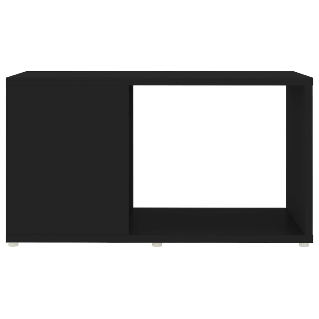 vidaXL Έπιπλο Τηλεόρασης Μαύρο 60 x 24 x 32 εκ. από Μοριοσανίδα