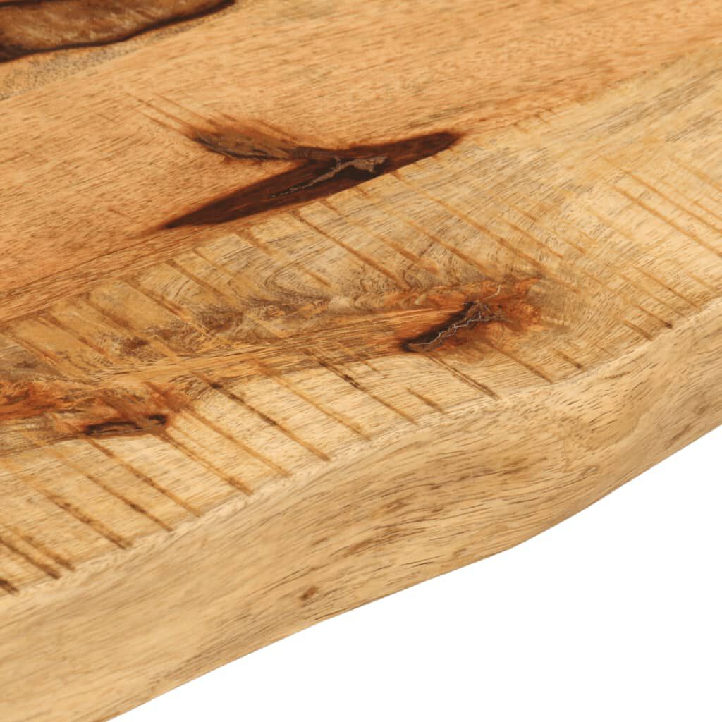 vidaXL Επιφάνεια Τραπεζιού 110x30x2,5 εκ. Live Edge Μασίφ Ξύλο Μάνγκο
