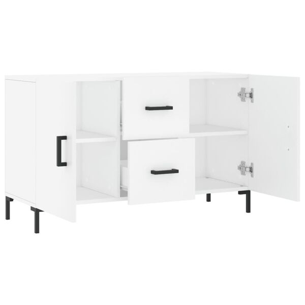 vidaXL Ντουλάπι Λευκό 100 x 36 x60 εκ. Επεξεργασμένο Ξύλο
