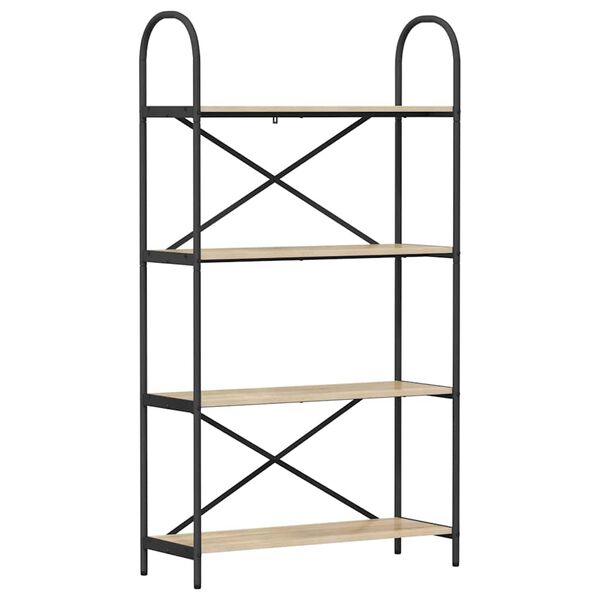 vidaXL &Rho;ά&phi;&iota; &Beta;&iota;&beta;&lambda;ί&omega;&nu; &Delta;&rho;ύ&sigmaf; Sonoma 80 x 30 x 146 &epsilon;&kappa; &Epsilon;&pi;&epsilon;&xi;&epsilon;&rho;&gamma;&alpha;&sigma;&mu;έ&nu;&omicron; &xi;ύ&lambda;&omicron;