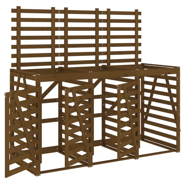 vidaXL &Alpha;&pi;&omicron;&theta;ή&kappa;&epsilon;&upsilon;&sigma;&eta; &Tau;&rho;&omicron;&chi;ή&lambda;&alpha;&tau;&omicron;&upsilon; &Kappa;ά&delta;&omicron;&upsilon; &Tau;&rho;&iota;&pi;&lambda;ή &Mu;&epsilon;&lambda;ί &Mu;&alpha;&sigma;ί&phi; &Xi;ύ&lambda;&omicron; &Pi;&epsilon;ύ&kappa;&omicron;&upsilon;