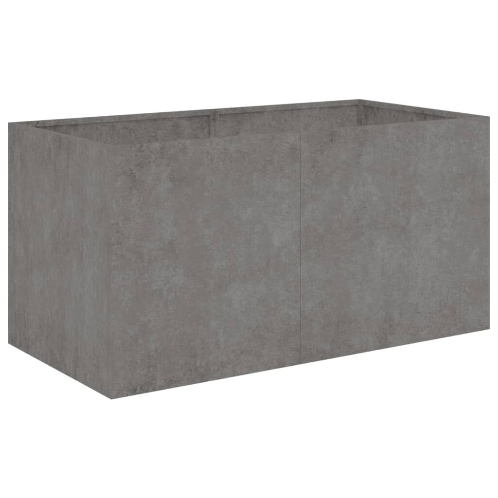 vidaXL Ζαρντινιέρα 80x40x40 εκ. από Ατσάλι Corten
