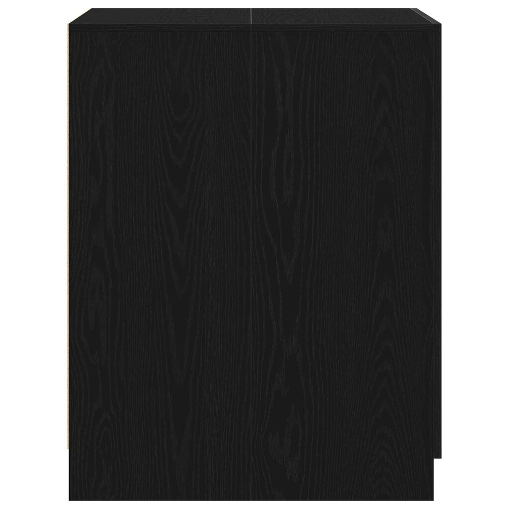 VidaXL Ντουλάπα Πλυντηρίου Μαύρη Δρυς 70,5x71,5x91,5 εκ από Επεξεργασμένο Ξύλο