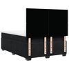 vidaXL Κρεβάτι Boxspring με Στρώμα Μαύρο 140x190 εκ. Βελούδινο