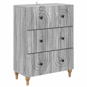 vidaXL &Nu;&tau;&omicron;&upsilon;&lambda;ά&pi;&iota; &mu;&epsilon; &Sigma;&upsilon;&rho;&tau;ά&rho;&iota;&alpha; &Gamma;&kappa;&rho;&iota; Sonoma 66 x 34,5 x 90 &epsilon;&kappa;