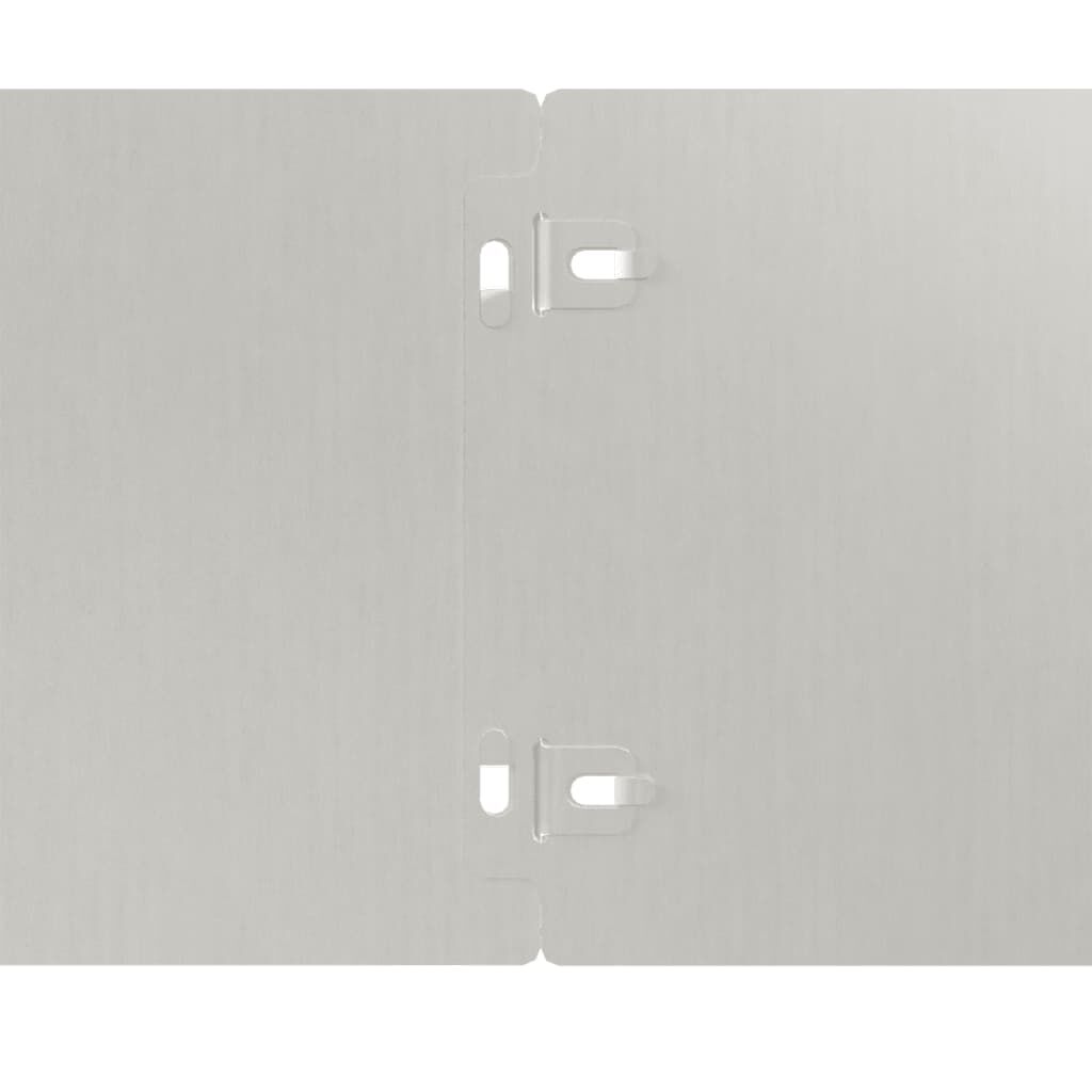 vidaXL Μπορντούρες Γκαζόν 10τεμ Ανθρακί 15x103εκ Ατσάλι Σκληρυθέν Αέρα