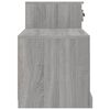 vidaXL Παπουτσοθήκη Γκρι Sonoma 100x42x60 εκ. από Επεξεργασμένο Ξύλο