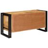 vidaXL Ντουλάπα Παπουτσιών Καφέ 90 x 38 x 45 εκ. Μασίφ ξύλο μάνγκο