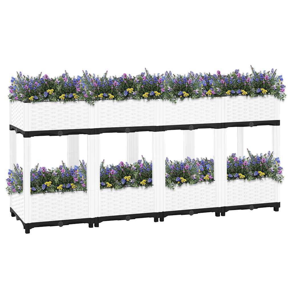 vidaXL Ζαρντινιέρα 160 x 40 x 71 εκ. από Πολυπροπυλένιο