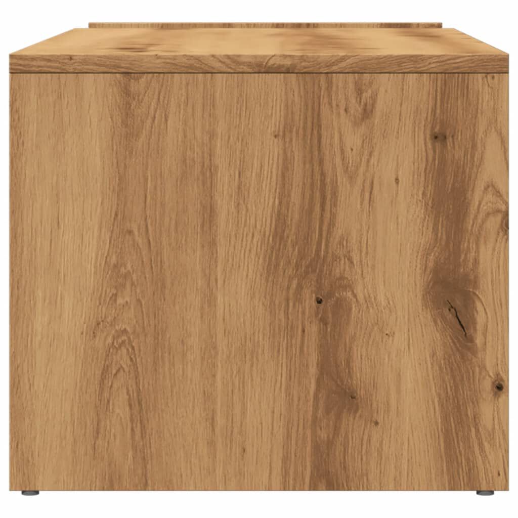 vidaXL Τραπεζάκι Σαλονιού Artisan Δρυς 90x45x35 εκ. Επεξεργασμένο Ξύλο