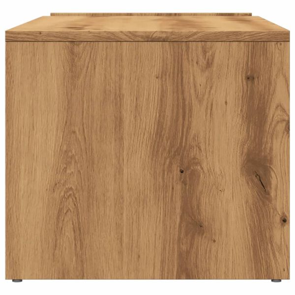 vidaXL Τραπεζάκι Σαλονιού Artisan Δρυς 90x45x35 εκ. Επεξεργασμένο Ξύλο