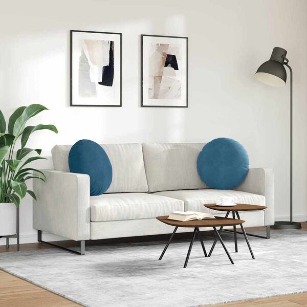 vidaXL &Mu;&alpha;&xi;&iota;&lambda;ά&rho;&iota;&alpha; &kappa;&alpha;&theta;&iota;&sigma;&mu;ά&tau;&omega;&nu; 2 pcs &Mu;&pi;&lambda;&epsilon; &Oslash; 40 x 13 &epsilon;&kappa;. &Beta;&epsilon;&lambda;&omicron;ύ&delta;&omicron;