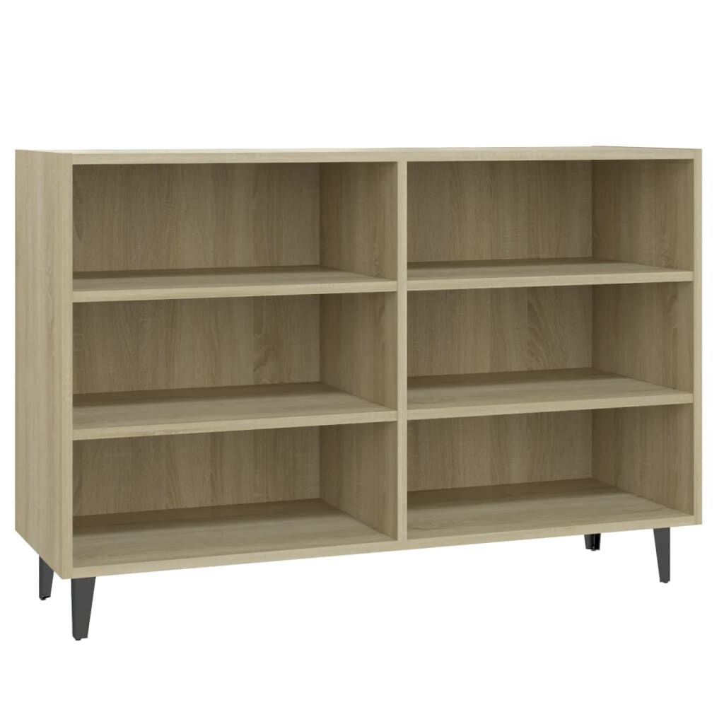 vidaXL Ραφιέρα Sonoma Δρυς 103,5 x 35 x 70 εκ. από Επεξεργ. Ξύλο