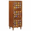 vidaXL Highboard &Kappa;&alpha;&rho;&upsilon;&delta;&iota;ά 40 x 33 x 110 &epsilon;&kappa; &Sigma;&tau;&epsilon;&rho;&epsilon;ό &xi;ύ&lambda;&omicron; &mu;ά&nu;&gamma;&kappa;&omicron;