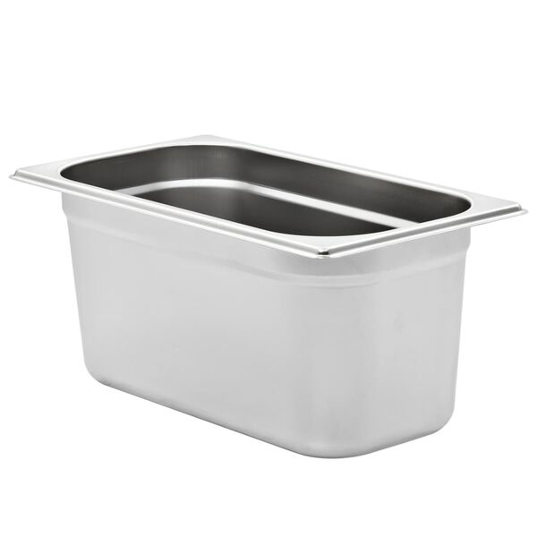 vidaXL Λεκάνες Gastronorm 4 τεμ. GN 1/3 150 χιλ. από Ανοξείδωτο Ατσάλι