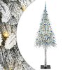 vidaXL &Chi;&rho;&iota;&sigma;&tau;&omicron;&upsilon;&gamma;&epsilon;&nu;&nu;&iota;ά&tau;&iota;&kappa;&omicron; &Delta;έ&nu;&tau;&rho;&omicron; &mu;&epsilon; 300 LED &Lambda;&epsilon;&upsilon;&kappa;ό 210 cm &Pi;&Epsilon; &kappa;&alpha;&iota; &Alpha;&tau;&sigma;ά&lambda;&iota;