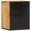 vidaXL Ντουλάπι Μπάνιου Επιτοίχιο 38x33x48 εκ. Μασίφ Ακατ. Ξύλο Μάνγκο