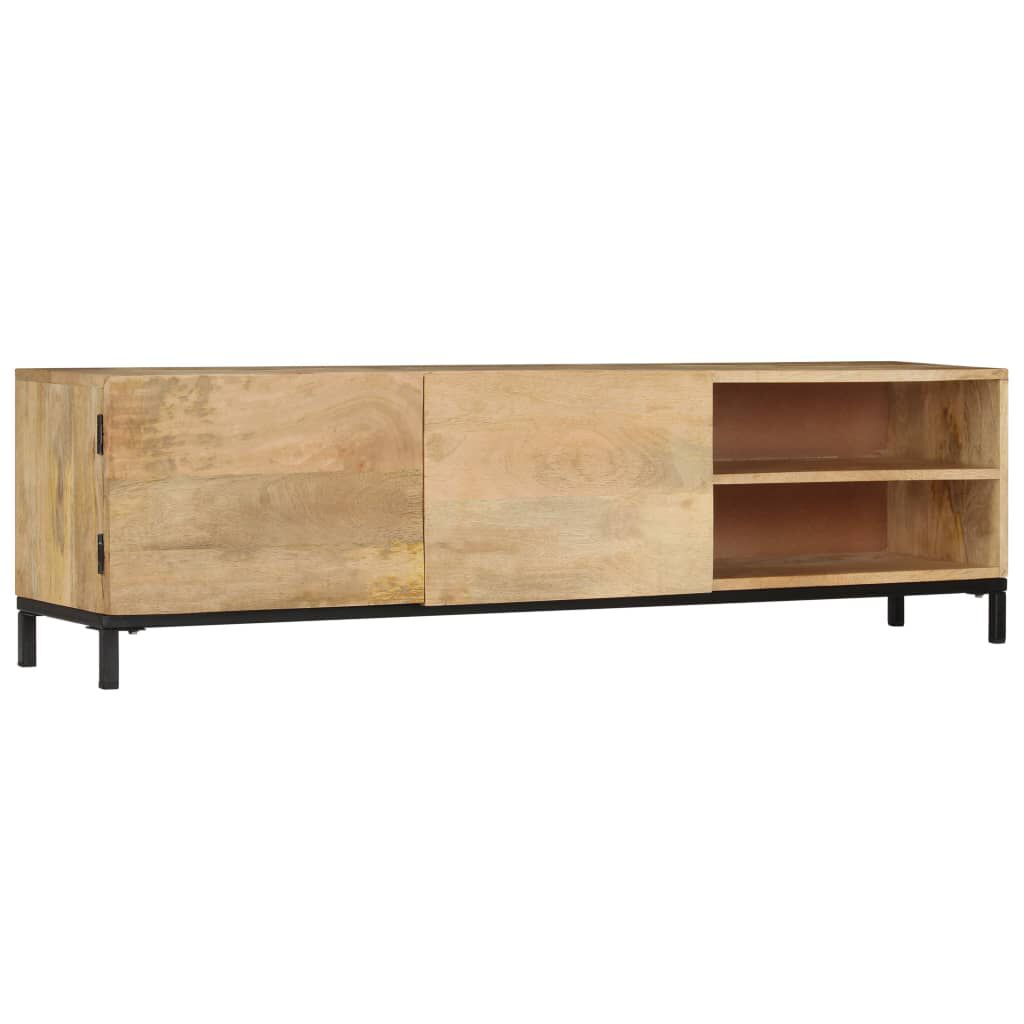 vidaXL Έπιπλο Τηλεόρασης 145 x 30 x 41 εκ. από Μασίφ Ξύλο Μάνγκο