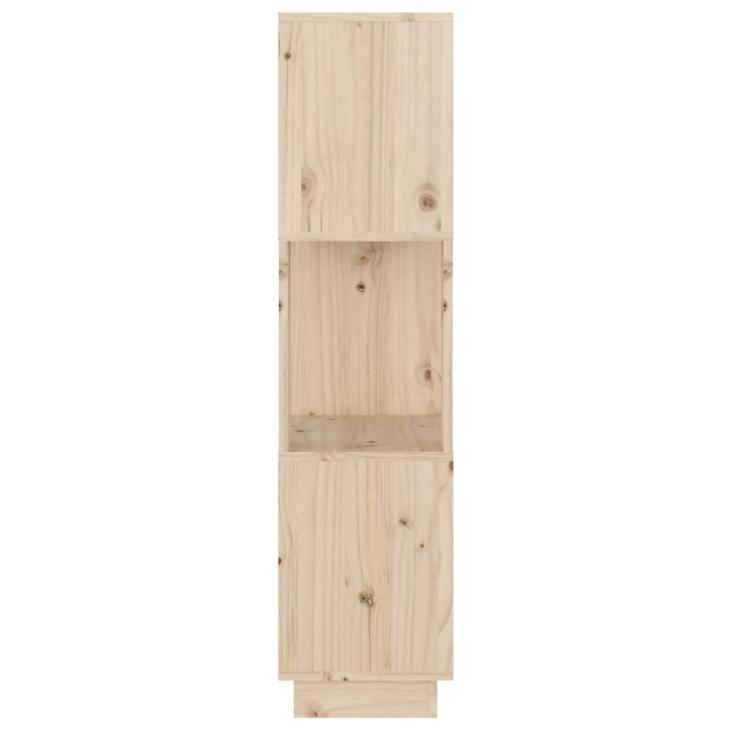 vidaXL Βιβλιοθήκη/Διαχωριστικό Χώρου 51x25x101 εκ. Μασίφ Ξύλο Πεύκου