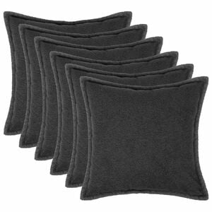 vidaXL &Kappa;ά&lambda;&upsilon;&mu;&mu;&alpha; &Mu;&alpha;&xi;&iota;&lambda;&alpha;&rho;&iota;&omicron;ύ 6 pcs HOUTEN &Sigma;&kappa;&omicron;ύ&rho;&omicron; &Gamma;&kappa;&rho;&iota; 30 x 30 cm &Mu;&pi;&omicron;&upsilon;&kappa;&lambda;έ