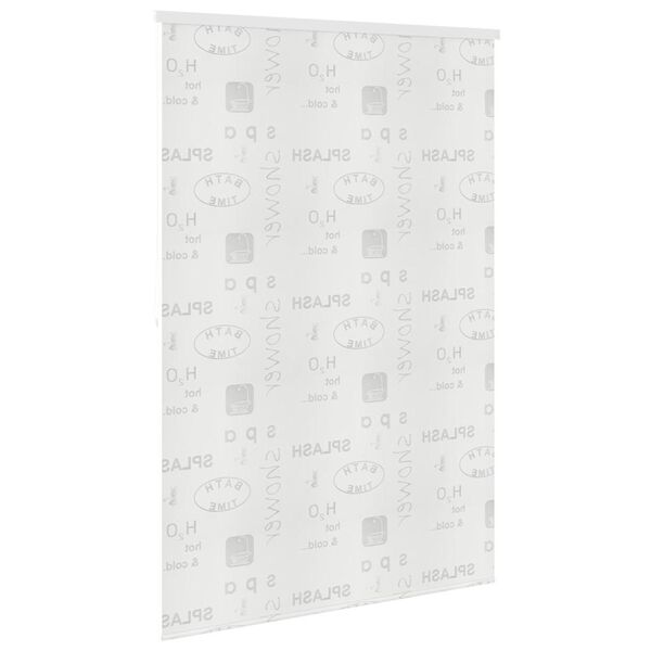 vidaXL Κουρτίνα Μπάνιου Ρολό Σχέδιο Πιτσιλιά 160 x 240 εκ.