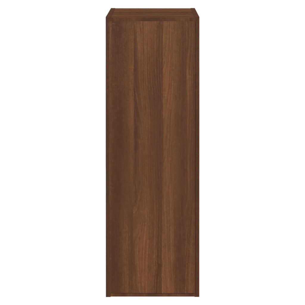 vidaXL Έπιπλα Τηλεόρασης 2 τεμ. Καφέ Δρυς 30,5x30x90 εκ. Επεξ. Ξύλο