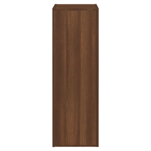 vidaXL Έπιπλα Τηλεόρασης 2 τεμ. Καφέ Δρυς 30,5x30x90 εκ. Επεξ. Ξύλο