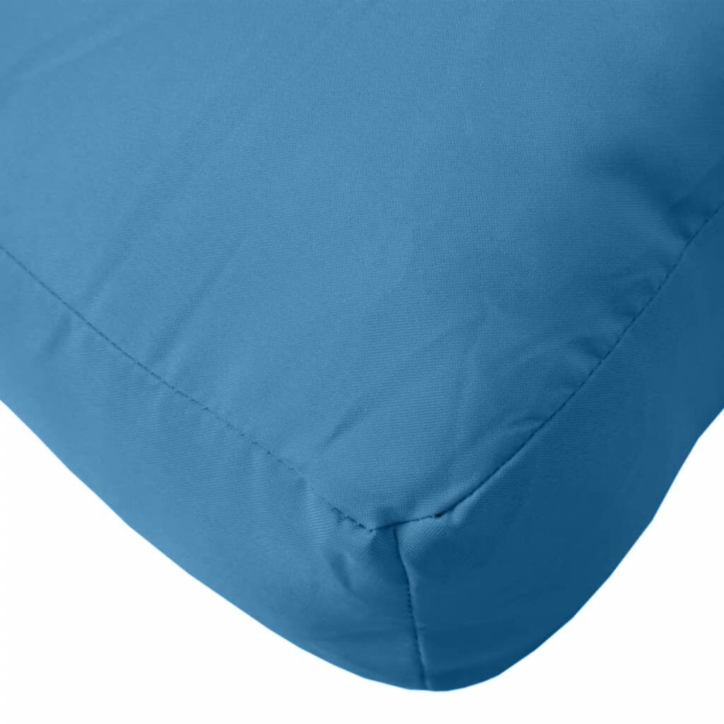 vidaXL Μαξιλάρι Παλέτας Μπλε 60x60x9,5 εκ. Ύφασμα