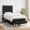 vidaXL &Kappa;&rho;&epsilon;&beta;ά&tau;&iota; Boxspring &mu;&epsilon; &Sigma;&tau;&rho;ώ&mu;&alpha; &Mu;&alpha;ύ&rho;&omicron; 100 x 200 &epsilon;&kappa;. &Upsilon;&phi;&alpha;&sigma;&mu;ά&tau;&iota;&nu;&omicron;
