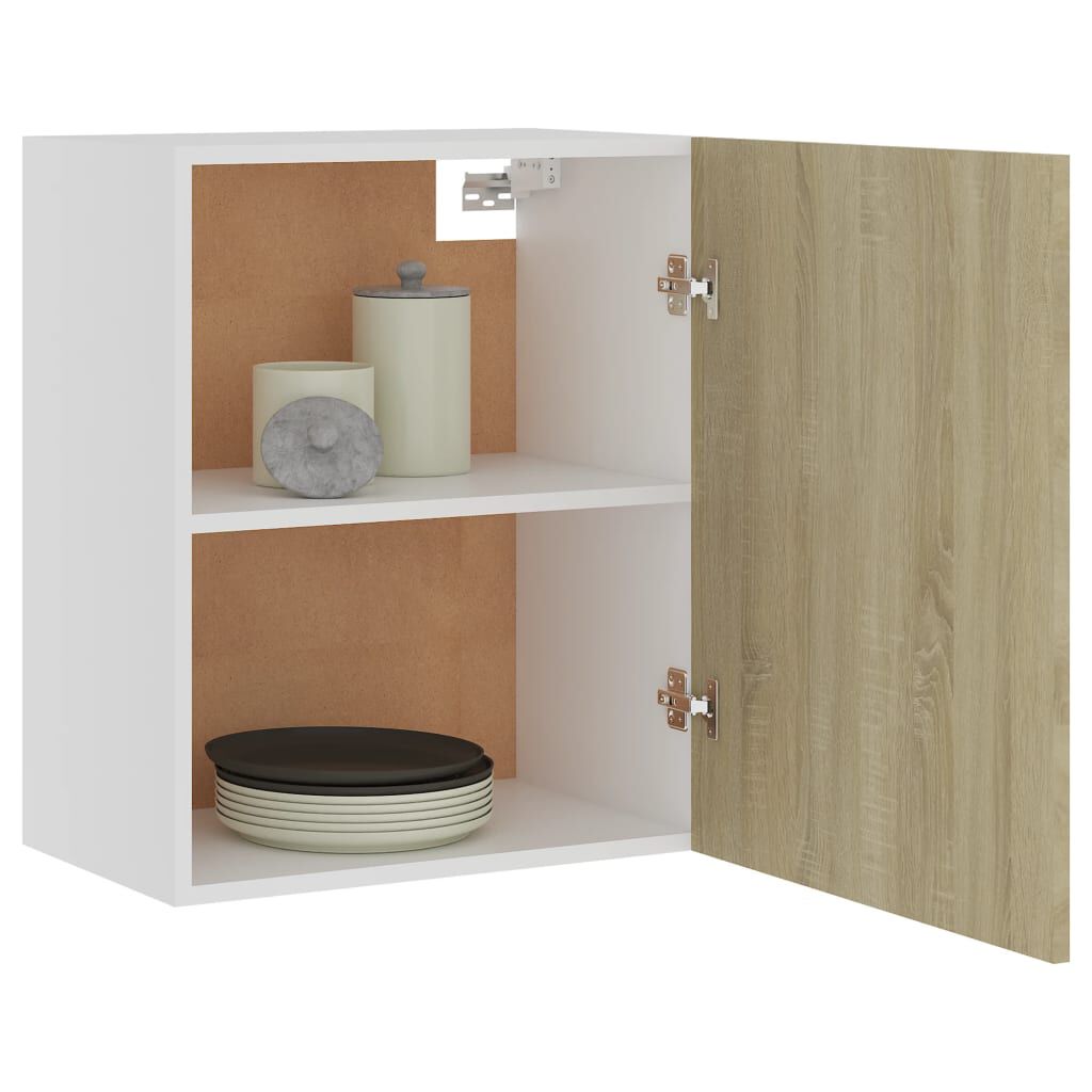 vidaXL Ντουλάπια Κρεμαστά Lyon 2τεμ. Sonoma Δρυς 50x31x60εκ. από