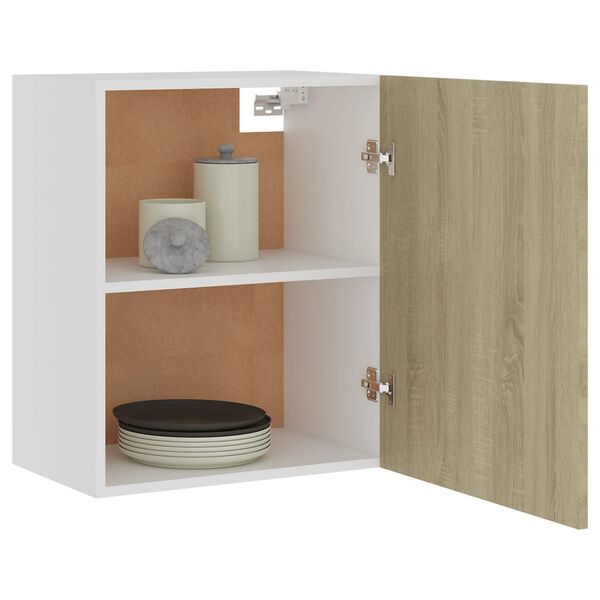 vidaXL Ντουλάπια Κρεμαστά Lyon 2τεμ. Sonoma Δρυς 50x31x60εκ. από
