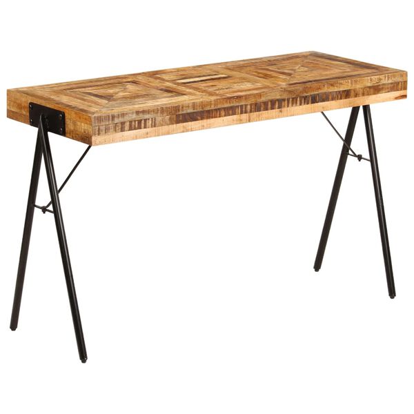 vidaXL Γραφείο 118 x 50 x 75 εκ. από Μασίφ Ξύλο Μάνγκο