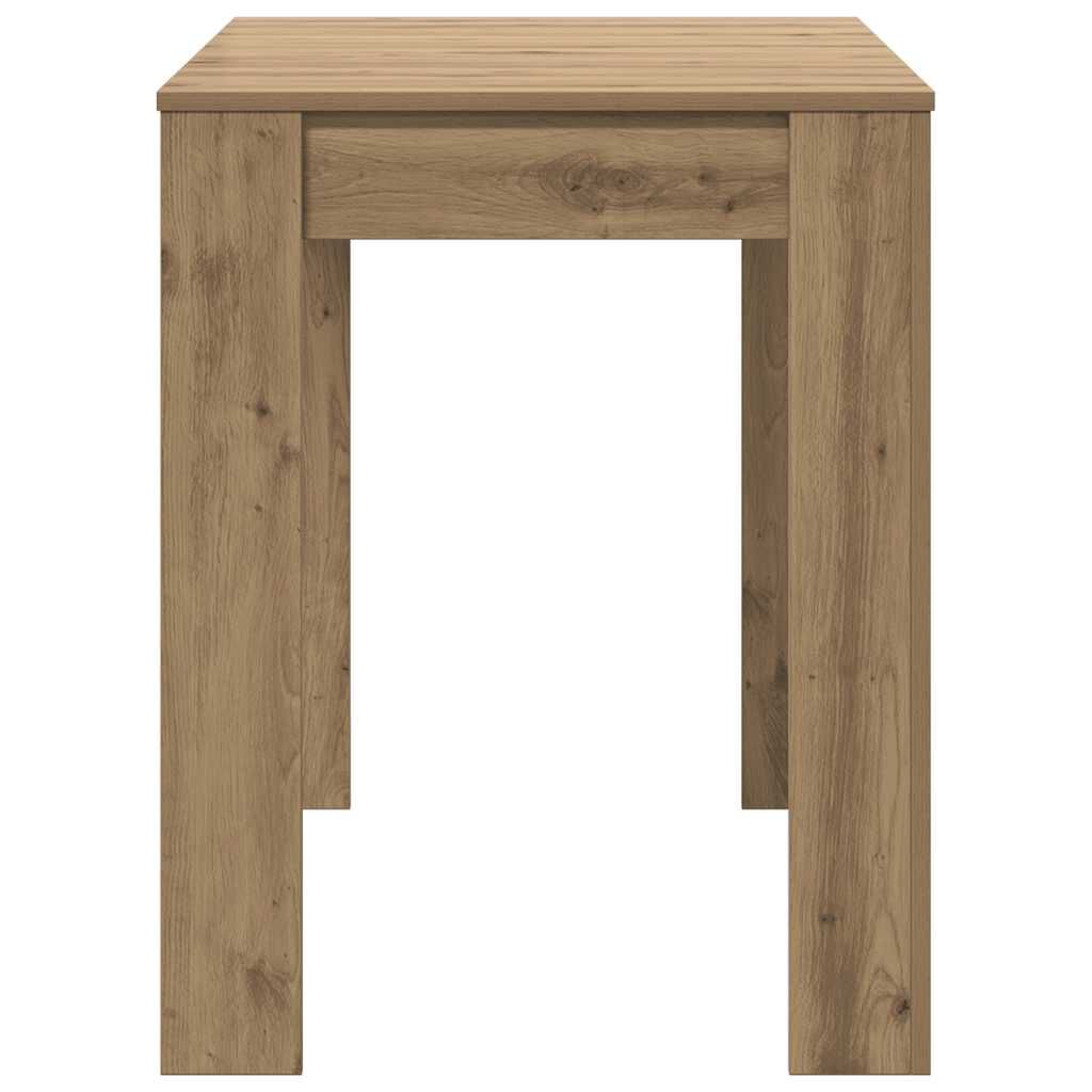 vidaXL Τραπεζαρία Αρτισιανή Δρυς 120x60x76 εκ. από Επεξεργασμένο Ξύλο
