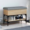 vidaXL Παπουτσοθήκη Sonoma Δρυς 62x32x45 εκ. από Επεξεργασμένο Ξύλο