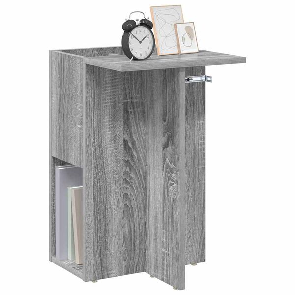 vidaXL End Table &Gamma;&kappa;&rho;ί&zeta;&omicron; &Sigma;&omicron;&nu;&omicron;&mu;&alpha; 35 x 40 x 55 &epsilon;&kappa;. &Epsilon;&pi;&epsilon;&xi;&epsilon;&rho;&gamma;&alpha;&sigma;&mu;έ&nu;&omicron; &xi;ύ&lambda;&omicron;