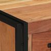 vidaXL Κομοδίνο με συρτάρι Καφέ 40 x 40 x 59 εκ. Μασίφ ξύλο ακακίας