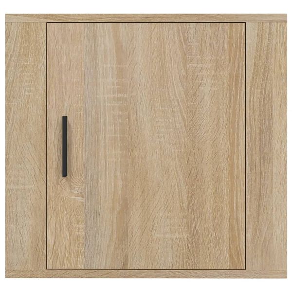 vidaXL Κομοδίνα Επιτοίχια 2 τεμ. Sonoma Δρυς 50x30x47 εκ.