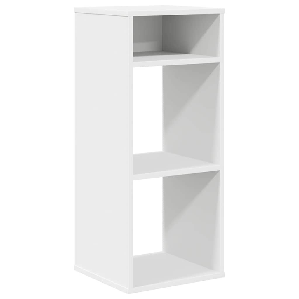 ντουλάπι βιβλίων vidaXL Λευκό 34x31x80 cm Κατασκευασμένο ξύλο