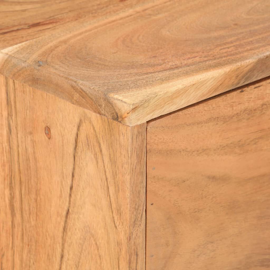 vidaXL Ντουλάπι με Συρτάρια 88 x 30 x 73 εκ. από Μασίφ Ξύλο Ακακίας
