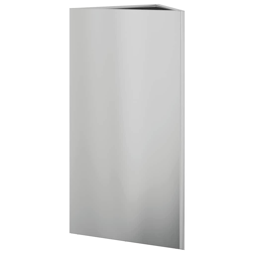 vidaXL Ζαρντινιέρα Κήπου Τρίγωνο 40x40x75 εκ Γαλβ. Ατσάλι
