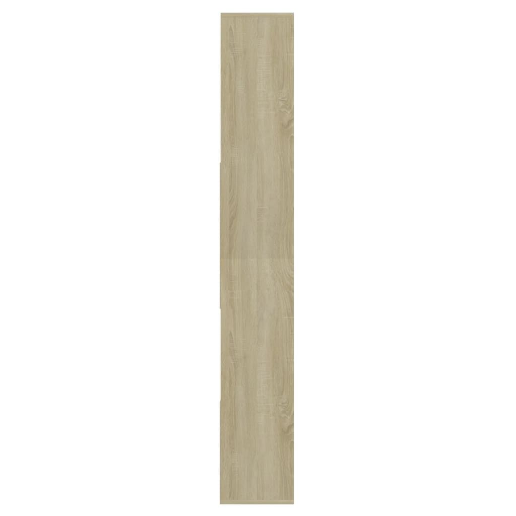 vidaXL Βιβλιοθήκη Χρώμα Sonoma Δρυς 67x24x161 εκ. από Επεξ. Ξύλο