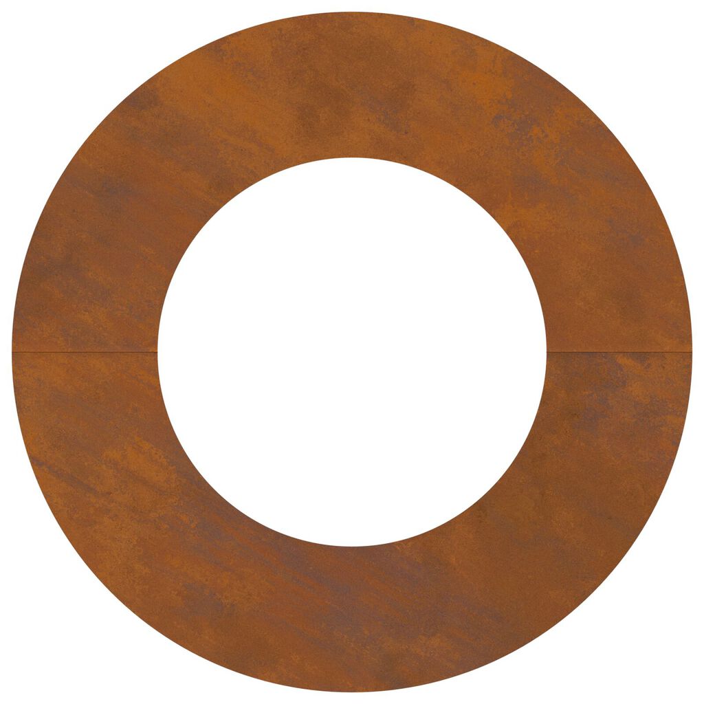 vidaXL Γλάστρα Corten Steel Ατσάλι corten Μεσαίο Διακοσμητικά ένθετα