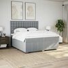 vidaXL &Kappa;&rho;&epsilon;&beta;ά&tau;&iota; Boxspring &mu;&epsilon; &Sigma;&tau;&rho;ώ&mu;&alpha; &Alpha;&nu;&omicron;&iota;&chi;&tau;ό &Gamma;&kappa;&rho;&iota; 200x200 &epsilon;&kappa;. &Upsilon;&phi;&alpha;&sigma;&mu;ά&tau;&iota;&nu;&omicron;