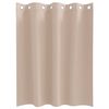 vidaXL Κουρτίνες με κουρτίνες 2 pcs Taupe 140x140cm Πολυεστέρας