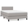 vidaXL &Kappa;&rho;&epsilon;&beta;ά&tau;&iota; Boxspring &mu;&epsilon; &Sigma;&tau;&rho;ώ&mu;&alpha; &Alpha;&nu;&omicron;&iota;&chi;&tau;ό &Gamma;&kappa;&rho;&iota; 120x190 &epsilon;&kappa;. &Upsilon;&phi;&alpha;&sigma;&mu;ά&tau;&iota;&nu;&omicron;