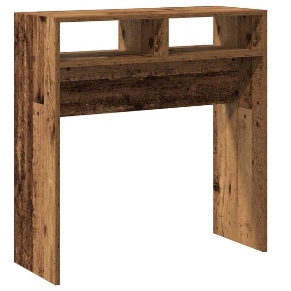 vidaXL Τραπεζάκι Κονσόλα Παλιό Ξύλο 78 x 30 x 80 εκ. από Μοριοσανίδα